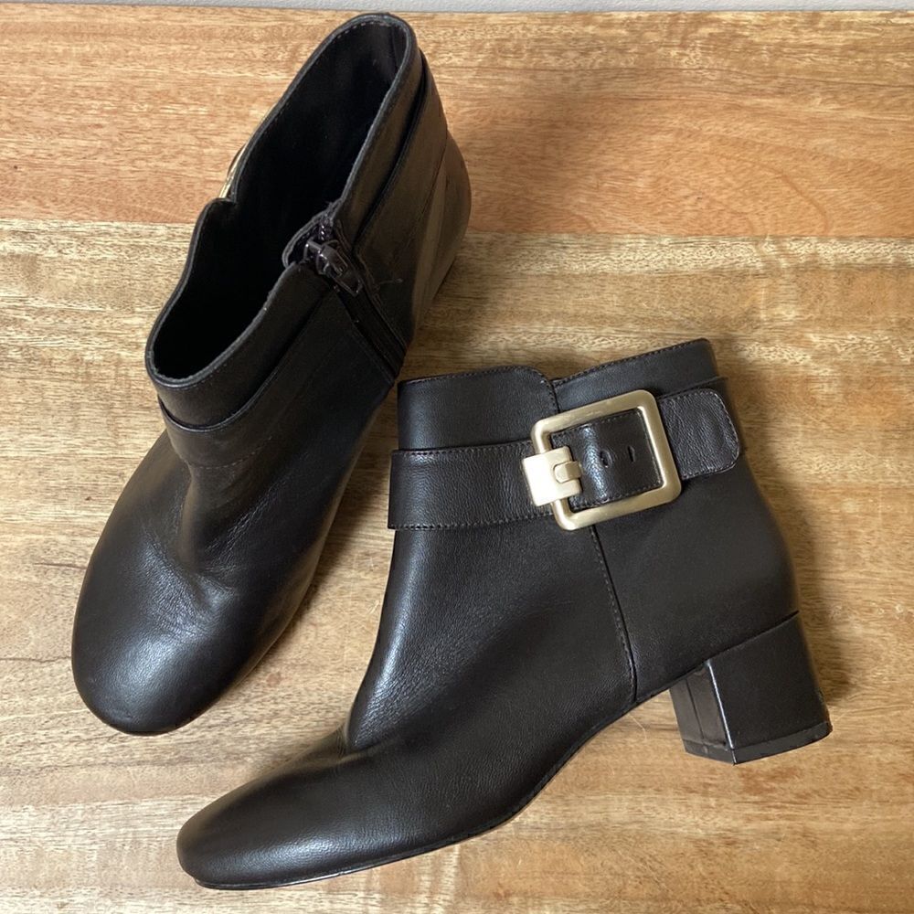 Nine West Passeo Leather Booties